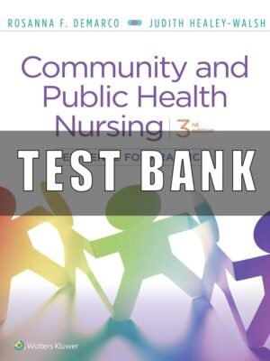 Test Bank for Community And Public Health Nursing Evidence For Practice 3rd